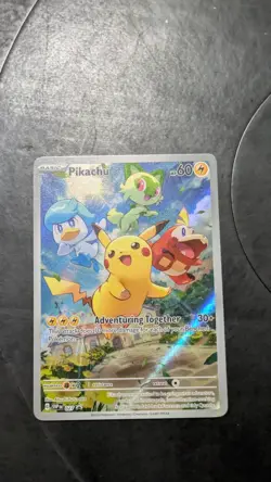 Lp A Pikachu 027 Sv: Scarlet & Violet Promo Cards Holo - Image 1