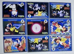 PokeTrivia Lot Of 9 Pokemon Cards Total #66 #75 #10 #139 #46 #9 #13 #116 #117 HP - Image 2