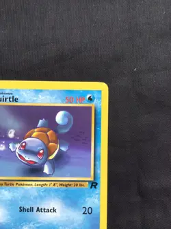 Pokemon Cards: Team Rocket 1st Edition Common: Squirtle 68/82 - Image 3