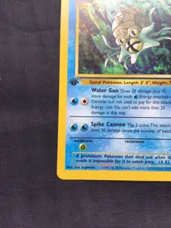 Pokemon Cards: Fossil 1st Edition Uncommon: Omastar 40/62 - Image 5