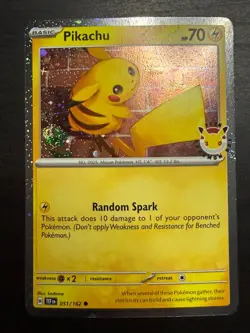 Pikachu (Pokemon Day 2026) Common Holo Miscellaneous Cards & Products 051/162 NM - Image 1