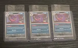 3x Pokemon Gengar GameStop Promo Card 050/088 English 2026 New Sealed GameStop - Image 2