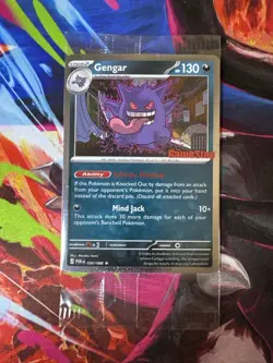 Gengar GameStop Promo Pokemon Card Sealed Perfect Order Promo NM/MINT - Image 1