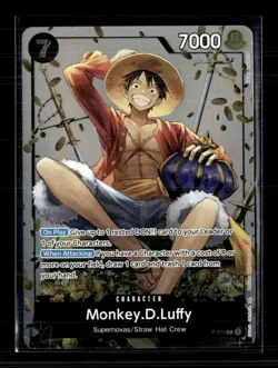 One Piece Card Game Monkey.D.Luffy One Piece Promotion Cards PR • P-075 - Image 1