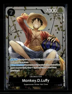One Piece Card Game Monkey.D.Luffy One Piece Promotion Cards PR • P-075 - Image 1