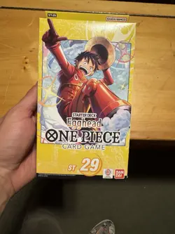 Bandai Namco One Piece Card Game Egghead ST-29 Starter Deck English Sealed - Image 1