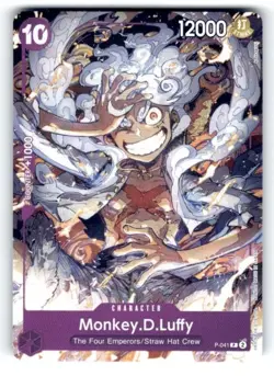 One Piece Promotion Cards #P-041 Monkey.D.Luffy (041) - Image 1