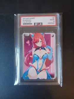 DAMAGED | Custom Graded | Waifu Card - Goddess Full Art - Fan Card | Trainer - Image 2