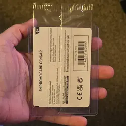 Pokemon Gengar Promo Card GameStop 050/088 Holo English TCG SEALED - Image 2