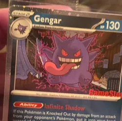 Pokemon Gengar Promo Card GameStop 050/088 Holo English TCG SEALED - Image 3