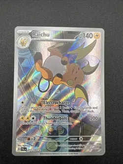 Raichu 211/193 - SV02: Paldea Evolved Illustration Rare Pokemon TCG Card [NM] - Image 1