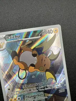 Raichu 211/193 - SV02: Paldea Evolved Illustration Rare Pokemon TCG Card [NM] - Image 3
