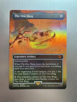 MTG: Lord Of The Rings - Frodo, Samwise, Gollum, The One Ring 448 - 451 - FOIL - Image 2
