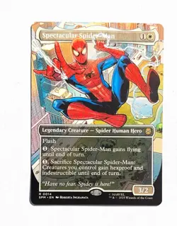Spectacular Spider-Man ~ Magic MTG Spider-Man ~ Borderless #0014 - Image 1