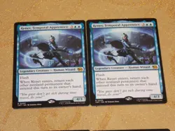 MTG Renet, Temporal Apprentice x2 Rare TNMT NM Low S&H - Image 1