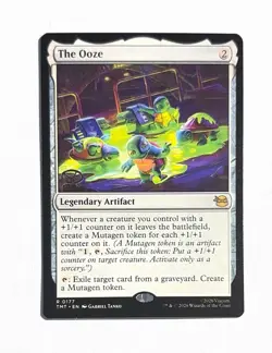 The Ooze ~ MTG Teenage Mutant Ninja Turtles ~ Legendary Artifact #0177 - Image 1