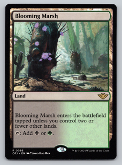 Blooming Marsh - Outlaws of Thunder Junction - MTG - Image 1
