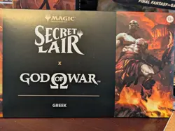 MTG Secret Lair Playstation [NON-Foil] God of War Greek Sealed - Image 1