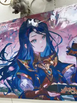 MTG Narset cherry blossoms viewing Playmat & 100 Sleeves FUZICHOCO limited JP - Image 4