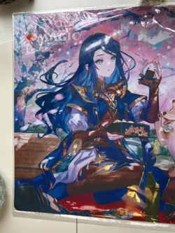 MTG Wandering Emperor cherry blossoms viewing Playmat Set of 3 types limited JP - Image 4