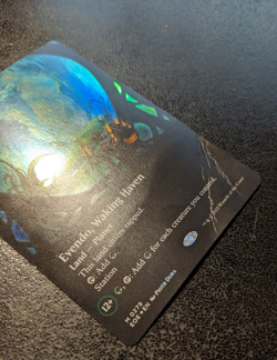MTG Evendo, Waking Haven (Borderless) (279) -Foil *Damaged* - Edge of Eternities - Image 2