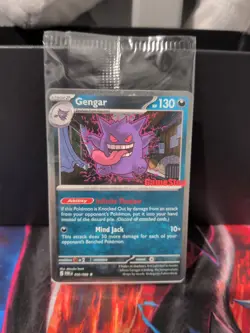 Pokemon TCG Gengar GameStop Promo Tongue Swirl Sealed - Image 1