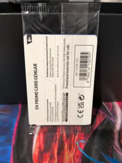 Pokemon TCG Gengar GameStop Promo Tongue Swirl Sealed - Image 3