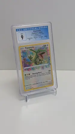 Rayquaza 138 Vivid Voltage Pokemon Amazing Rare CGC 9 MINT - Image 3