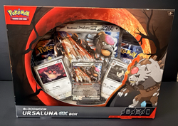 Pokemon TCG: Bloodmoon Ursaluna Ex Box | 4 SV Booster Packs 190377 - Image 1