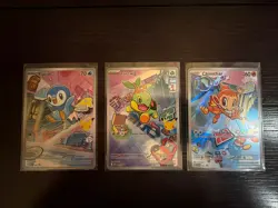 Pokemon 30th Anniversary First Partner Promos Turtwig, Chimchar, Piplup #2 - Image 1