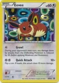 🌴Eevee - BW94 - Pokemon Black & White Promo Ultra Rare Holo Card NM [eBay] - Image 1