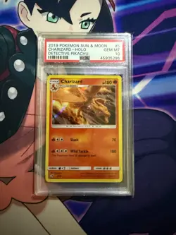 2019 Pokemon Detective Pikachu CHARIZARD Holo 5/18 PSA 10 GEM MINT - Image 1