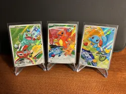 Pokemon TCG 2026 First Partner Illustration Collection Series 1 037-039 NM GEN 1 - Image 1