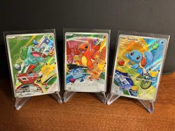Pokemon TCG 2026 First Partner Illustration Collection Series 1 037-039 NM GEN 1 - Image 2