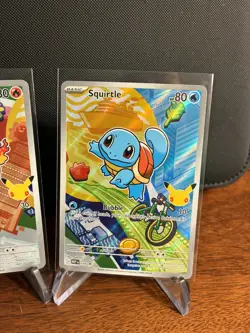 Pokemon TCG 2026 First Partner Illustration Collection Series 1 037-039 NM GEN 1 - Image 3