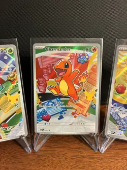 Pokemon TCG 2026 First Partner Illustration Collection Series 1 037-039 NM GEN 1 - Image 4