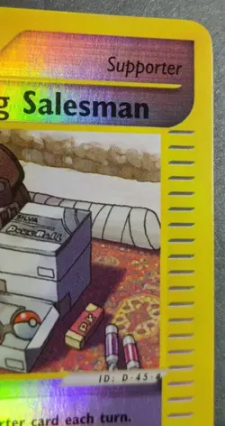 Pokemon Aquapolis Set Uncommon Reverse-Holo Traveling Salesman 137/147 (English) - Image 5