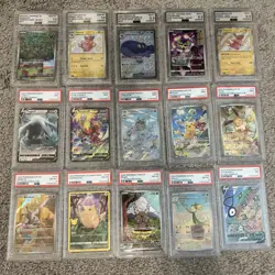 Huge Pokemon Collection- Graded Card Lot Modern Full Art Rare PSA CGC AGS 10 9 8 - Image 1