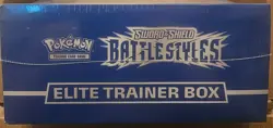 2021 POKEMON SWORD & SHEILD RAPID BLUE ELITE TRAINER NEW FACTORY SEALED URSHIFU - Image 4
