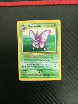 Pokemon Venomoth Jungle 13/64 Holo Rare MP - Image 1