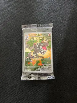 Pokemon Stamped Pokemon Center Tyrunt 070 Perfect Order Black Star Promo - NM - Image 1