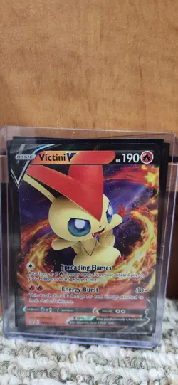 Lot Of 12 Pokemon Cards: 3 Promo V, 6 Normal V, 2 Full Art V, 1 Promo Full Art - Image 2