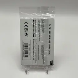 Destined Rivals Pokemon Prerelease Staff Promo Pack - Image 2