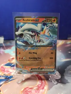 Reshiram ex 030/159 Sv09: Journey Together Holo Pokemon TCG Double Rare - Image 1