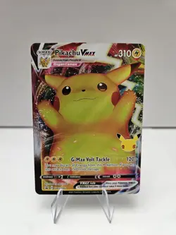 Pokemon Pikachu VMAX Promo Full Art Holo SWSH062 Sword & Shield - Image 1