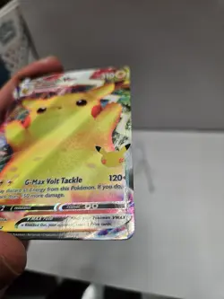 Pokemon Pikachu VMAX Promo Full Art Holo SWSH062 Sword & Shield - Image 3