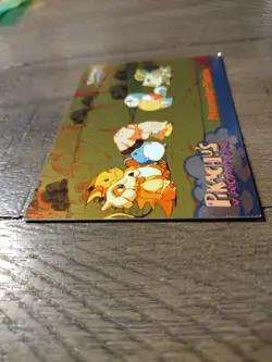 Peacemaker Pikachu #46 NM Pokemon Topps Movie Animation Edition, HOLO - Image 4