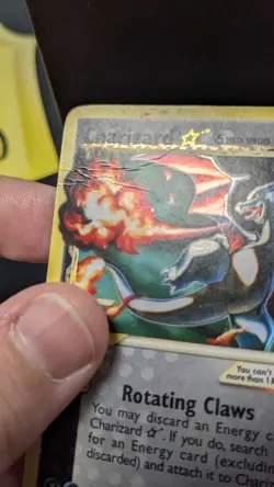 Pokemon EX Dragon Frontiers - Charizard Gold Star 100/101 - Holofoil - DMG - Image 3