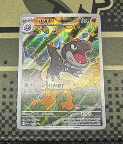 Tyrunt 070 Black Star Promo Pokemon Center Stamped Exclusive - Image 1