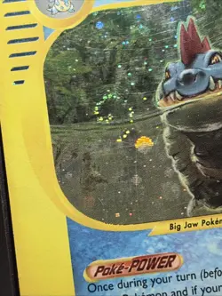 Pokemon Expedition Swirl # 12/165 Holo Feraligatr (E-reader) ""not played"" - Image 4